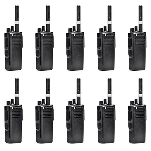 Комплект 10 шт - рація Motorola DP4400e VHF AES-256 шифрування