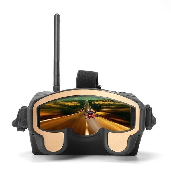 FPV очки - шлем для квадрокоптера и авиамоделей Eachine EV800 5” экран 5.8 Ггц 800x480