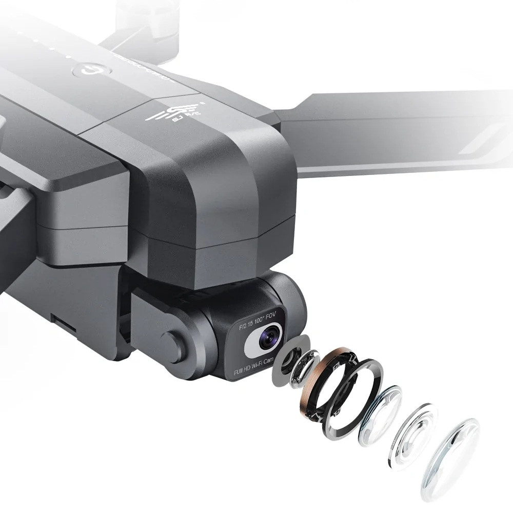 Квадрокоптер SJRC F11S PRO - дрон c 4K камерой, FPV, GPS, БК моторы, 3км, до 26 мин. с сумкой