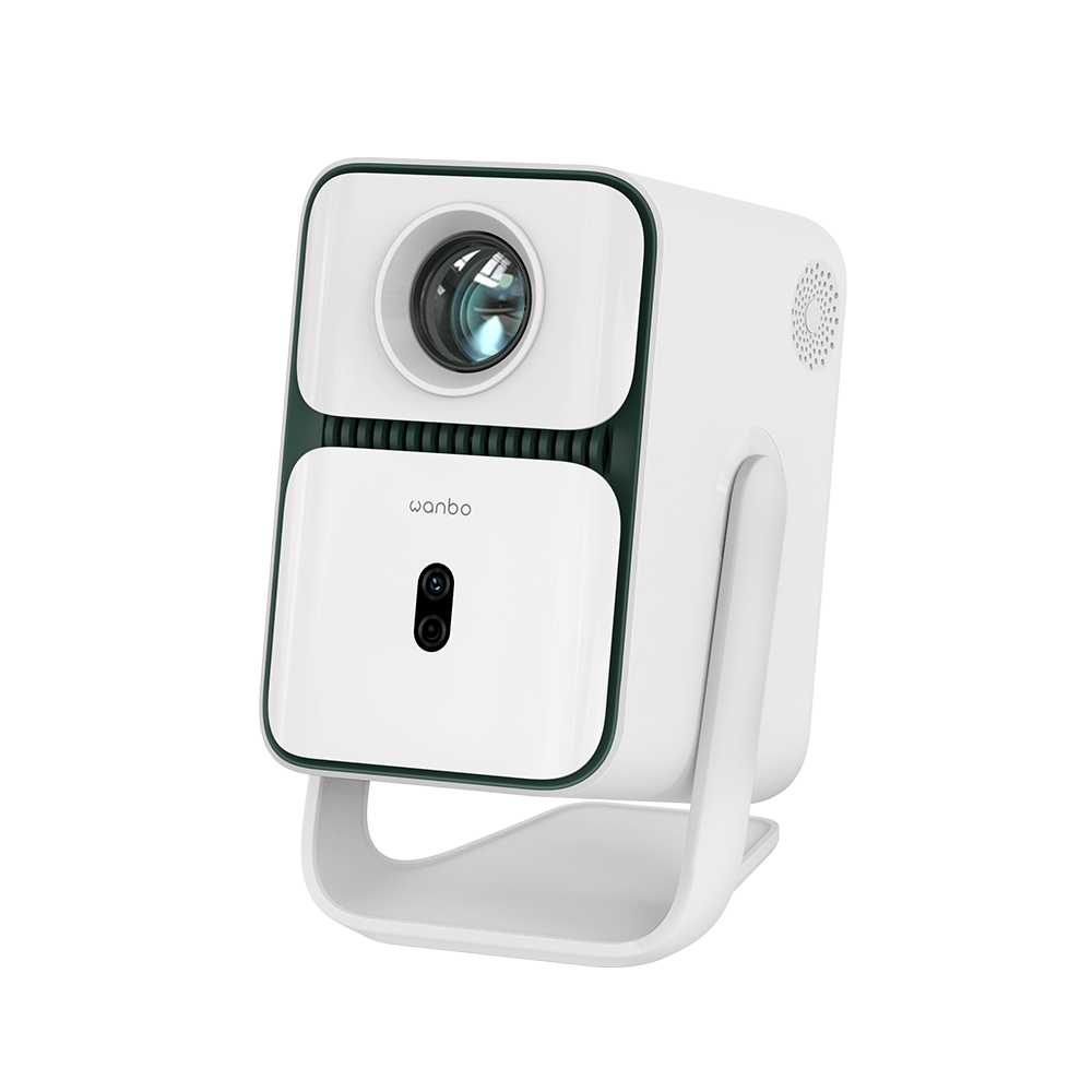 Портативный проектор с подставкой Wanbo T2 Ultra / 1920x1080 / 500 ANSI lm / Android 11 / Wi-Fi / Bluetooth