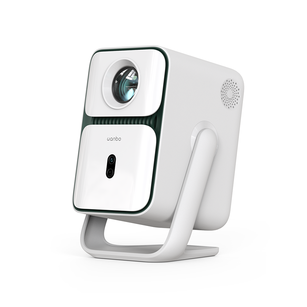 Портативный проектор с подставкой Wanbo T2 Ultra / 1920x1080 / 500 ANSI lm / Android 11 / Wi-Fi / Bluetooth
