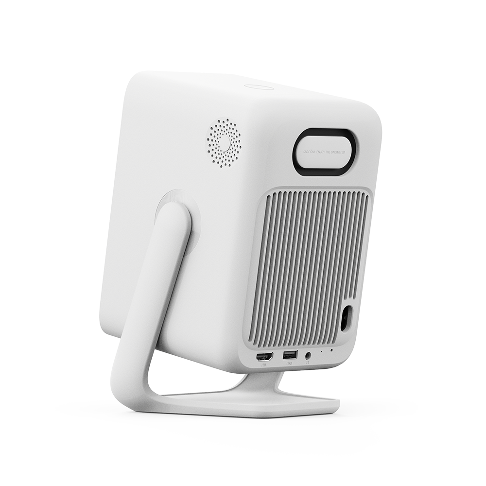 Портативный проектор с подставкой Wanbo T2 Ultra / 1920x1080 / 500 ANSI lm / Android 11 / Wi-Fi / Bluetooth