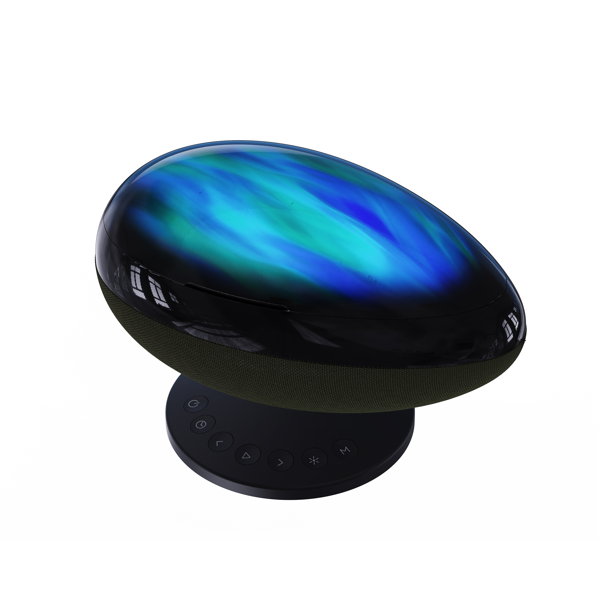 Нічник-проектор зоряне небо Wanbo EVA Galaxy Light WPL11 / 4 варіації освітлення / LED / Bluetooth