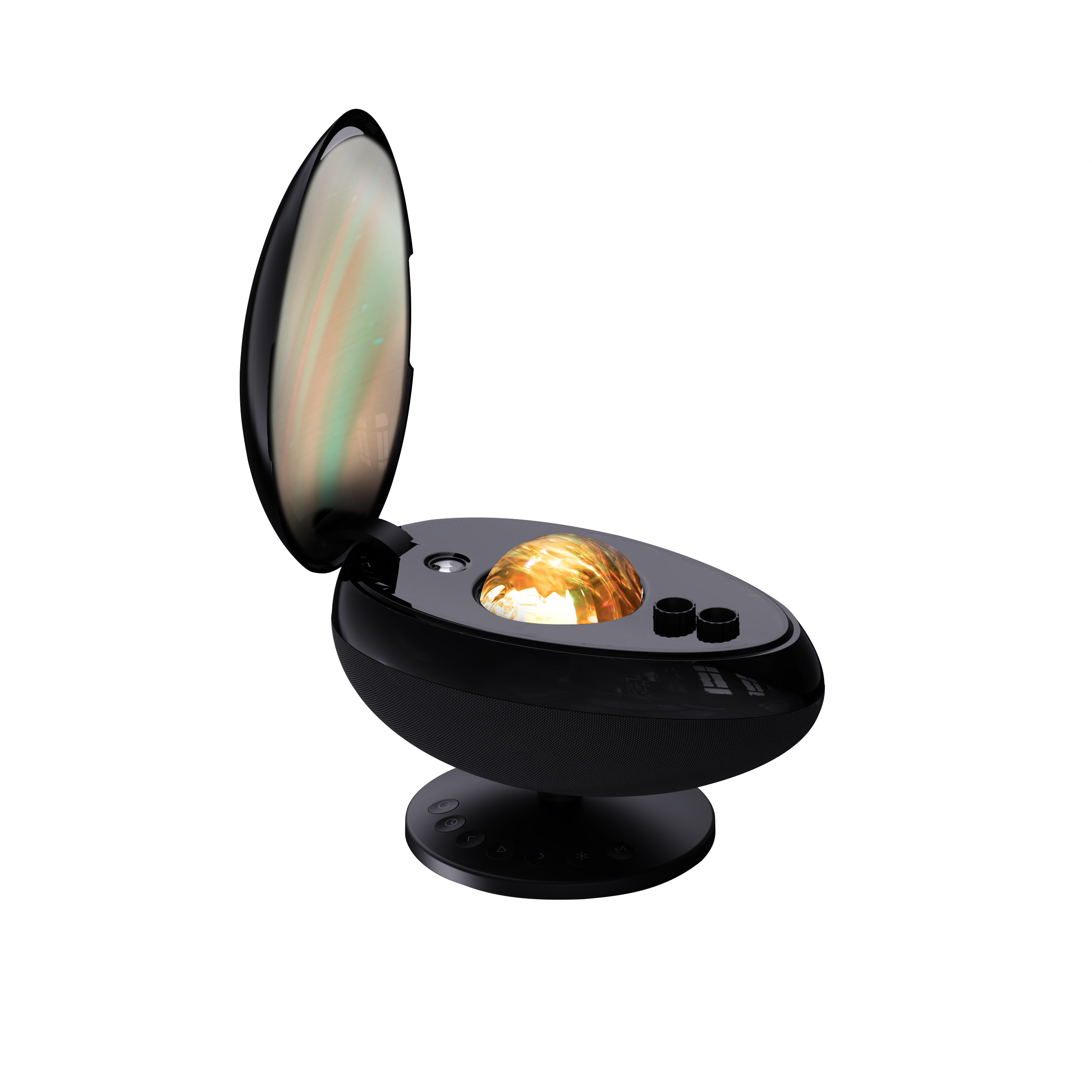 Нічник-проектор зоряне небо Wanbo EVA Galaxy Light WPL11 / 4 варіації освітлення / LED / Bluetooth