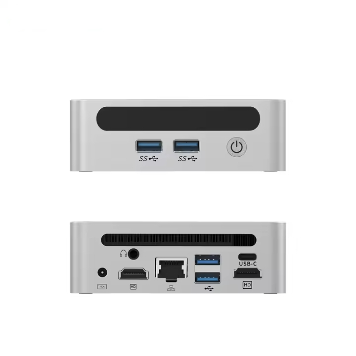 Мини-Пк GenMachine Ren 5000 / Ryzen 5 5600H / RAM 16GB / SSD 256GB / LAN / Wi-Fi / Bluetooth / Windows 11 / Cерый