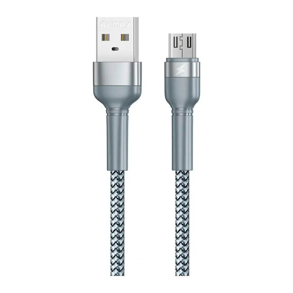 Дата Кабель для заряджання REMAX Jany RC-124m USB 2.0 — micro USB 2.4A Чорний (1м)