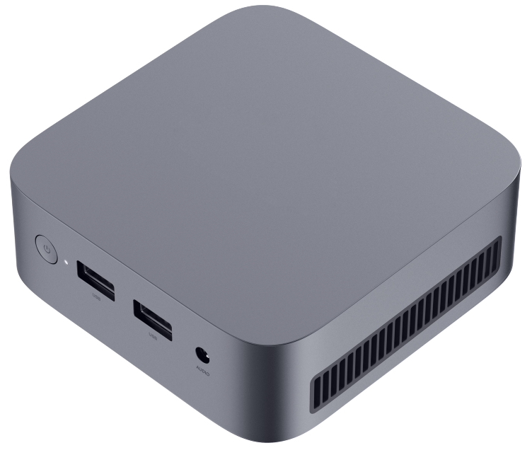 Мини-ПК Acepc A0ES / Intel Processor N150 / RAM 16GB / SSD 512GB / LAN / Wi-Fi / Bluetooth / Windows 11 / Серый
