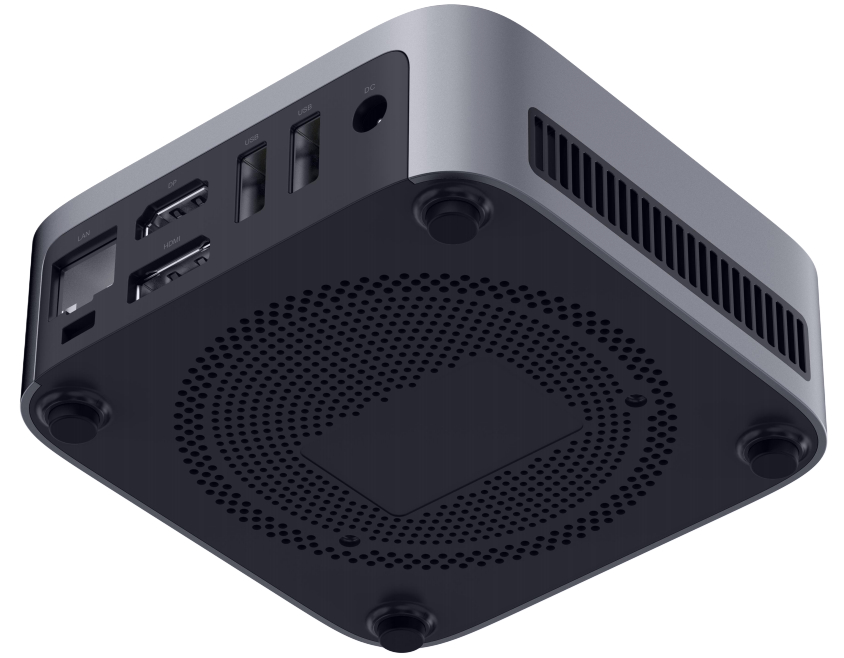 Мини-ПК Acepc A0ES / Intel Processor N150 / RAM 16GB / SSD 512GB / LAN / Wi-Fi / Bluetooth / Windows 11 / Серый