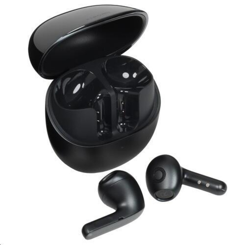 Безпровідні навушники Xiaomi Buds 4 / TWS / Hi-Res звук / до 30 годин роботи / Black