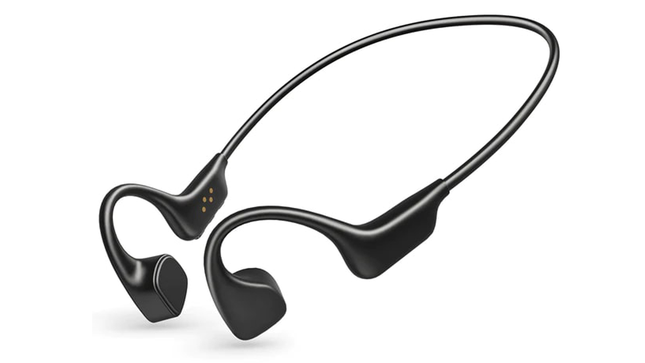 Спортивні водонепроникні навушники-плеєр Х12 з кістковою провідністю, Black