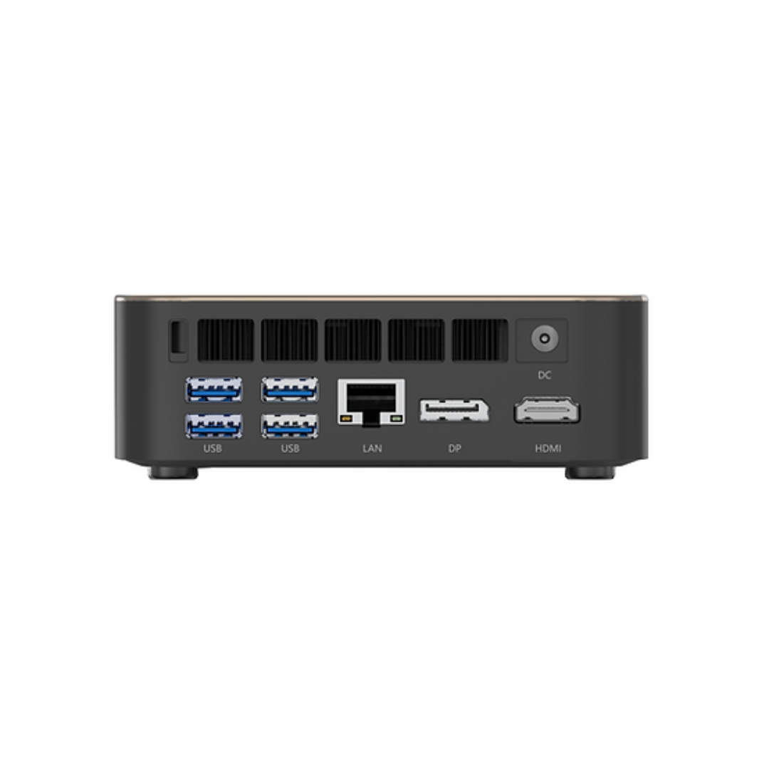 Міні-ПК Acepc E3A / Intel Core i3-1220P / RAM 16GB / SSD 512GB / LAN / Wi-Fi / Bluetooth / Windows 11 Pro (Без ключа) / Чорний