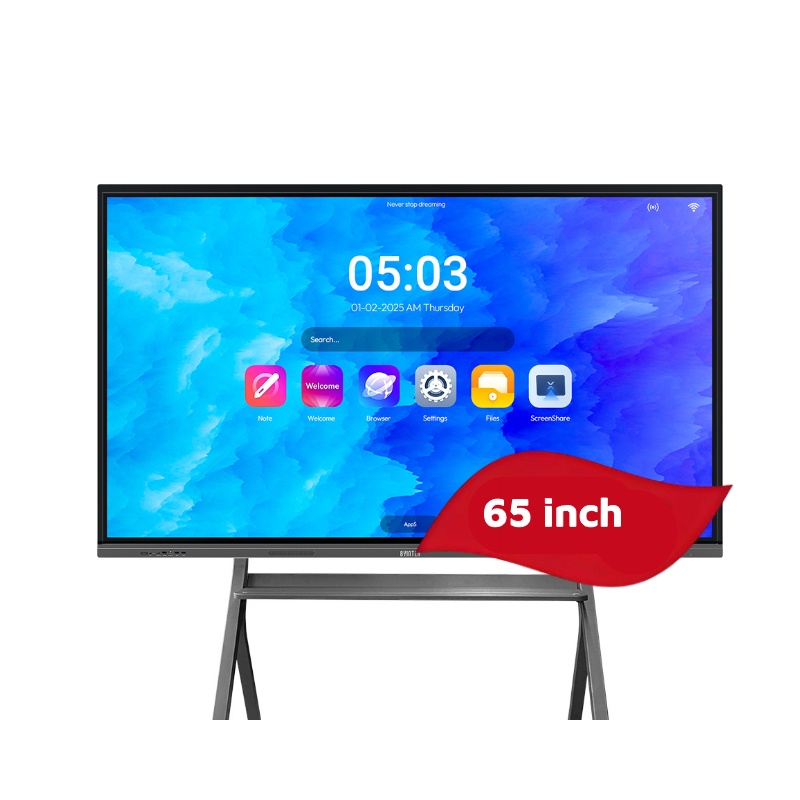 Интерактивная сенсорная панель BOARDAY BYINTEK MT65B / 3840х2160 UHD / Android 14 / Wi-Fi / Bluetooth