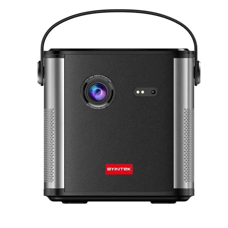 Портативный проектор BYINTEK U80 / Full HD 1080p / 500 ANSI lm / Android 9 / Wi-Fi / Bluetooth / Аккумулятор 15000 мА-ч
