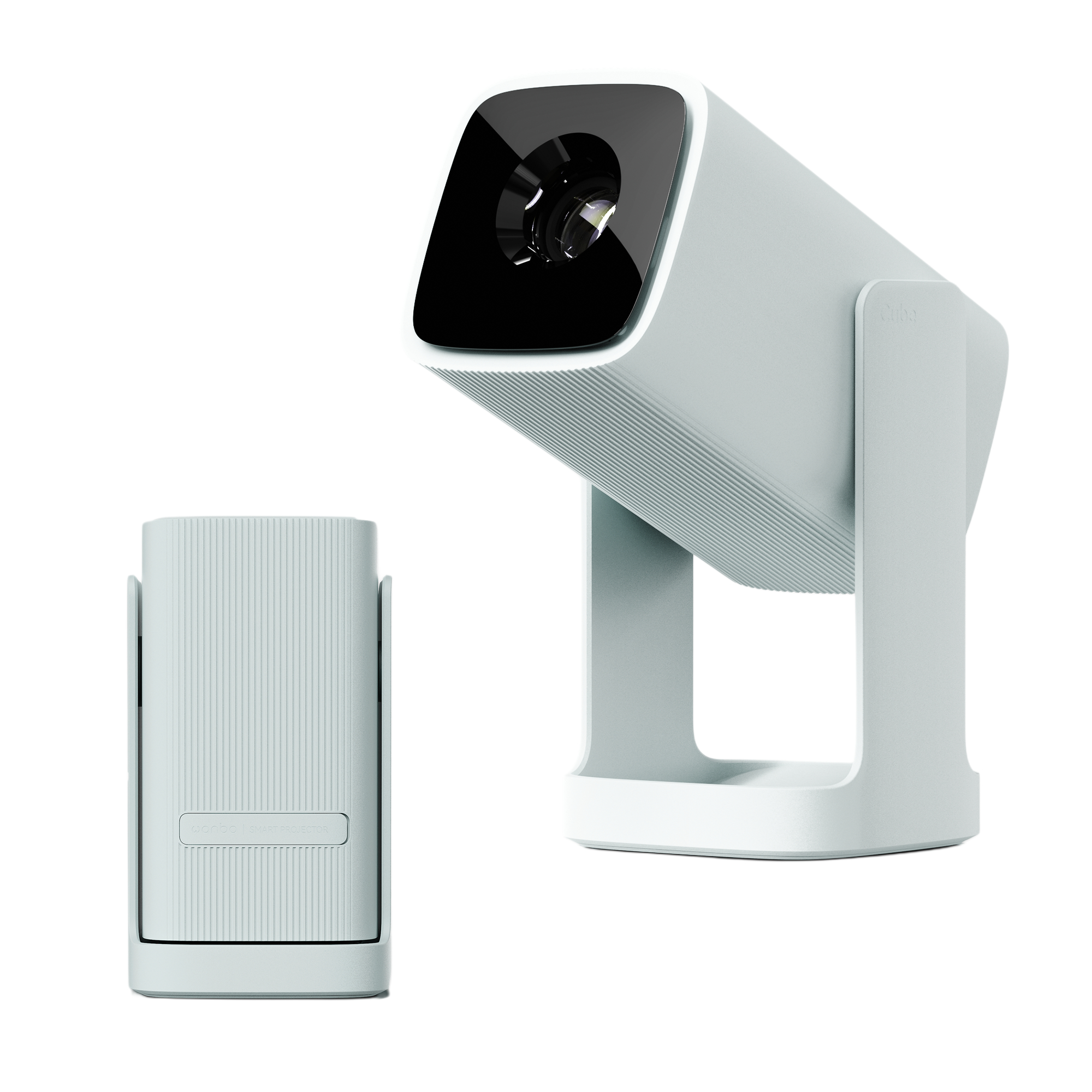 Портативний смарт-проектор Wanbo Cube 1 / 1280×720 / 350 ANSI lm / Android TV 11 / Wi-Fi / Bluetooth / Блакитний