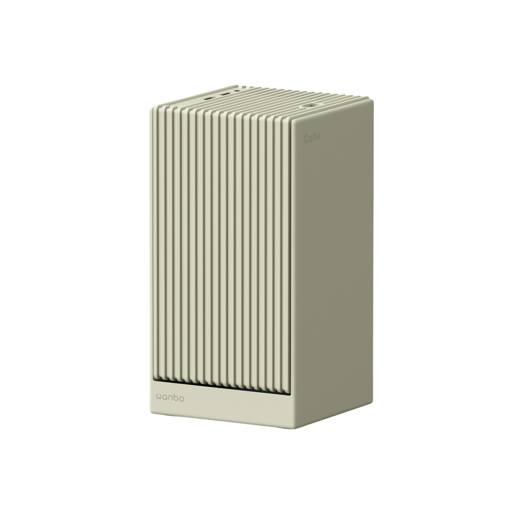 Портативний смарт-проектор Wanbo Cube 2 Pro / 1920x1080 / 500 ANSI lm / Android TV 11.0 / Wi-Fi / Bluetooth / Зелений