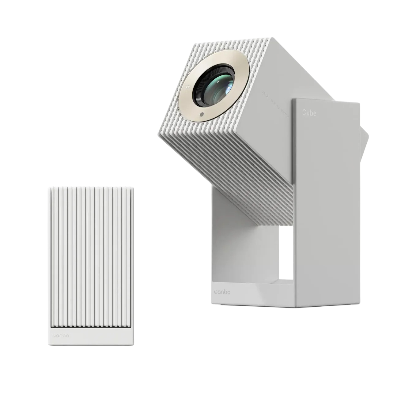 Портативный смарт-проектор Wanbo Cube 2 Pro / 1920x1080 / 500 ANSI lm / Android TV 11.0 / Wi-Fi / Bluetooth