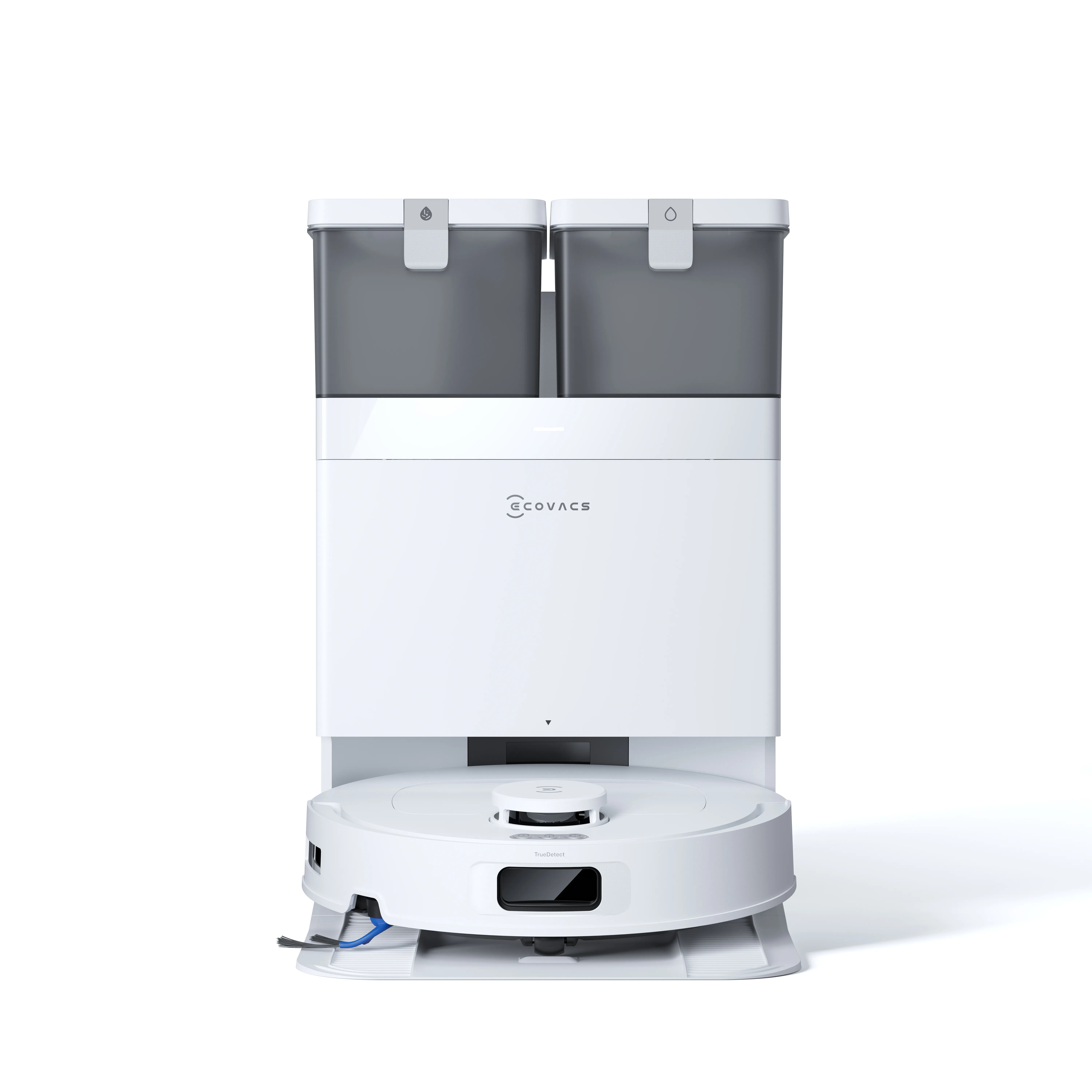 Робот-пылесос ECOVACS DEEBOT T30C с автоматической станцией OMNI / Мощность 20000 Па / ZeroTangle 3.0 / TruEdge 2.0 / 5200 мАч / 180 мин работы