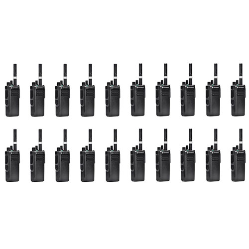 Комплект 20 шт - рація Motorola DP4400 VHF AES-256 шифрування