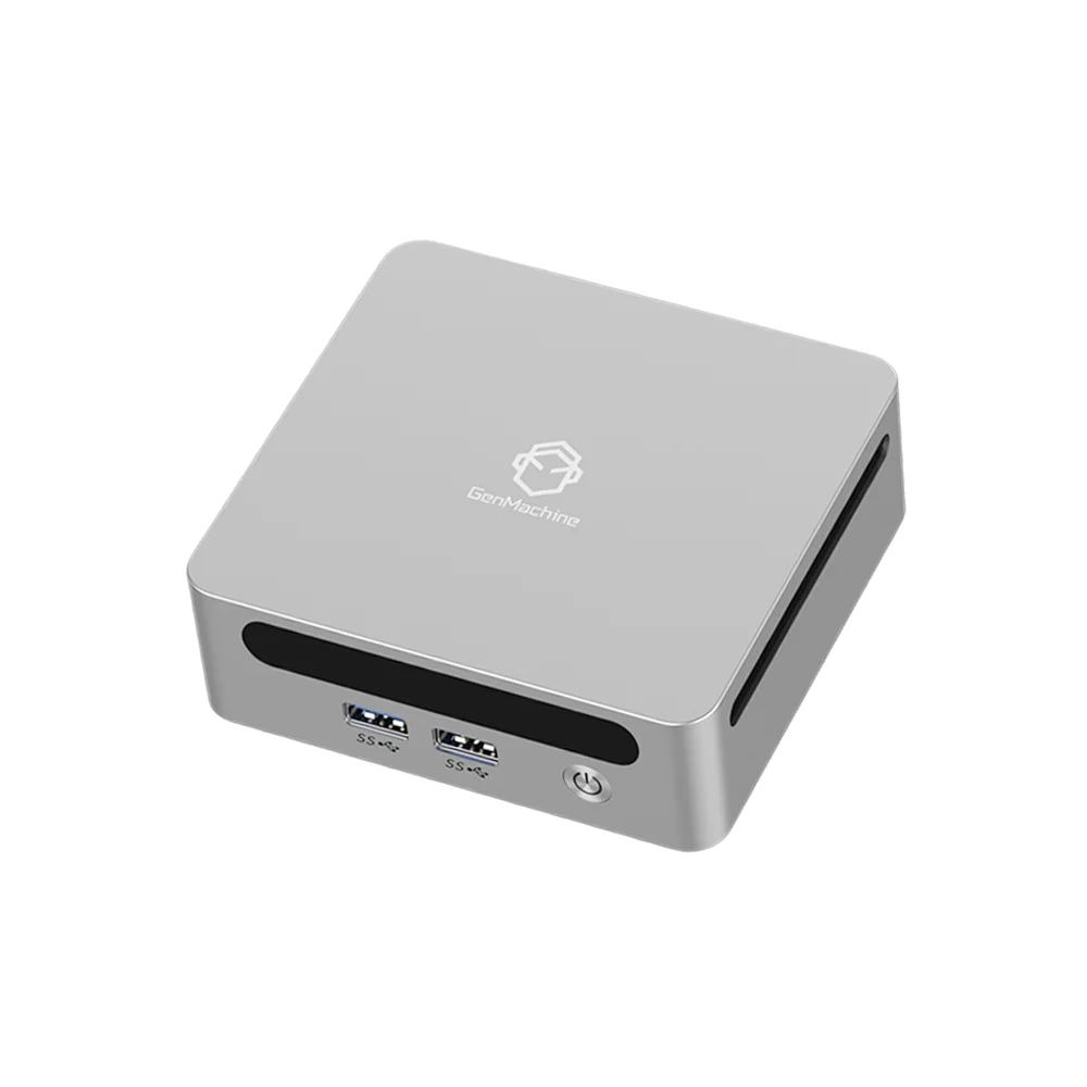 Комплект ПК: Мини-Пк GenMachine / Ryzen 7 6800H / 32GB / 512GB + Монитор 27″ Redmi A27Q 2026 120 Гц + Logitech клавиатура, мышь + Hub 10-в-1