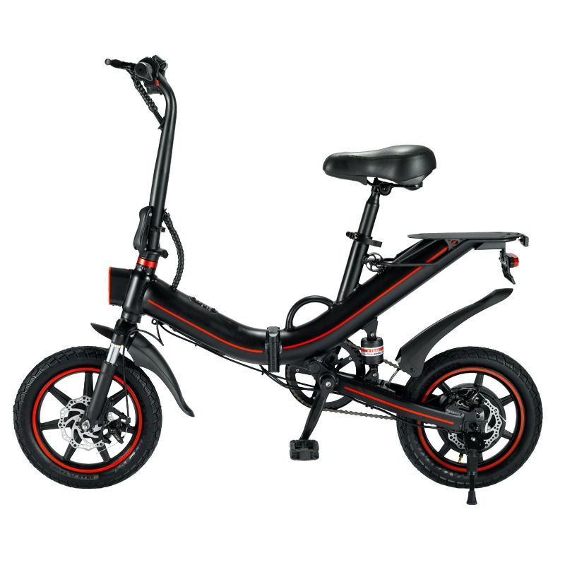 Электрический велосипед OUXI V5, 500Вт, 48V 30 км/ч, запас хода 80 км, чёрный