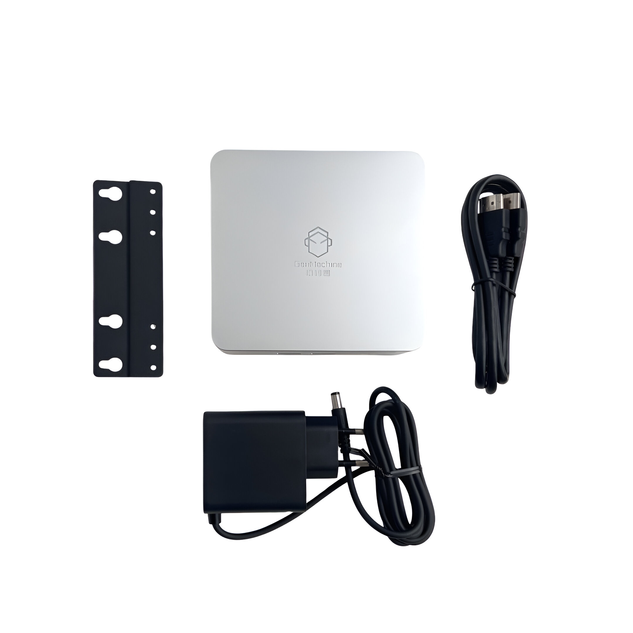 Мини-Пк GenMachine Ren 4000 / Ryzen 3 4450U / RAM 16GB / SSD 256GB / LAN / Wi-Fi / Bluetooth / Windows 11 Pro / Серый