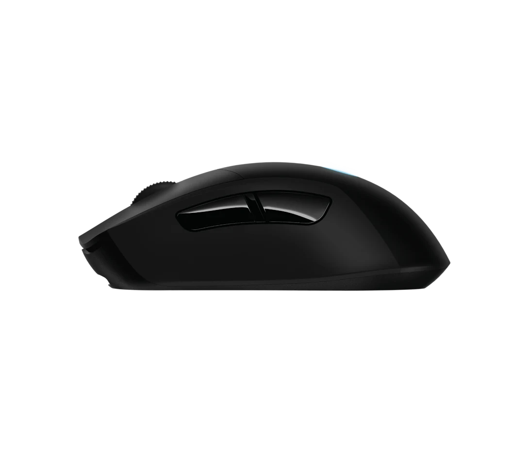 Мышь компьютерная беспроводная игровая Logitech G703 с подсветкой / 6 программируемых кнопок / DPI 25600 / Черный