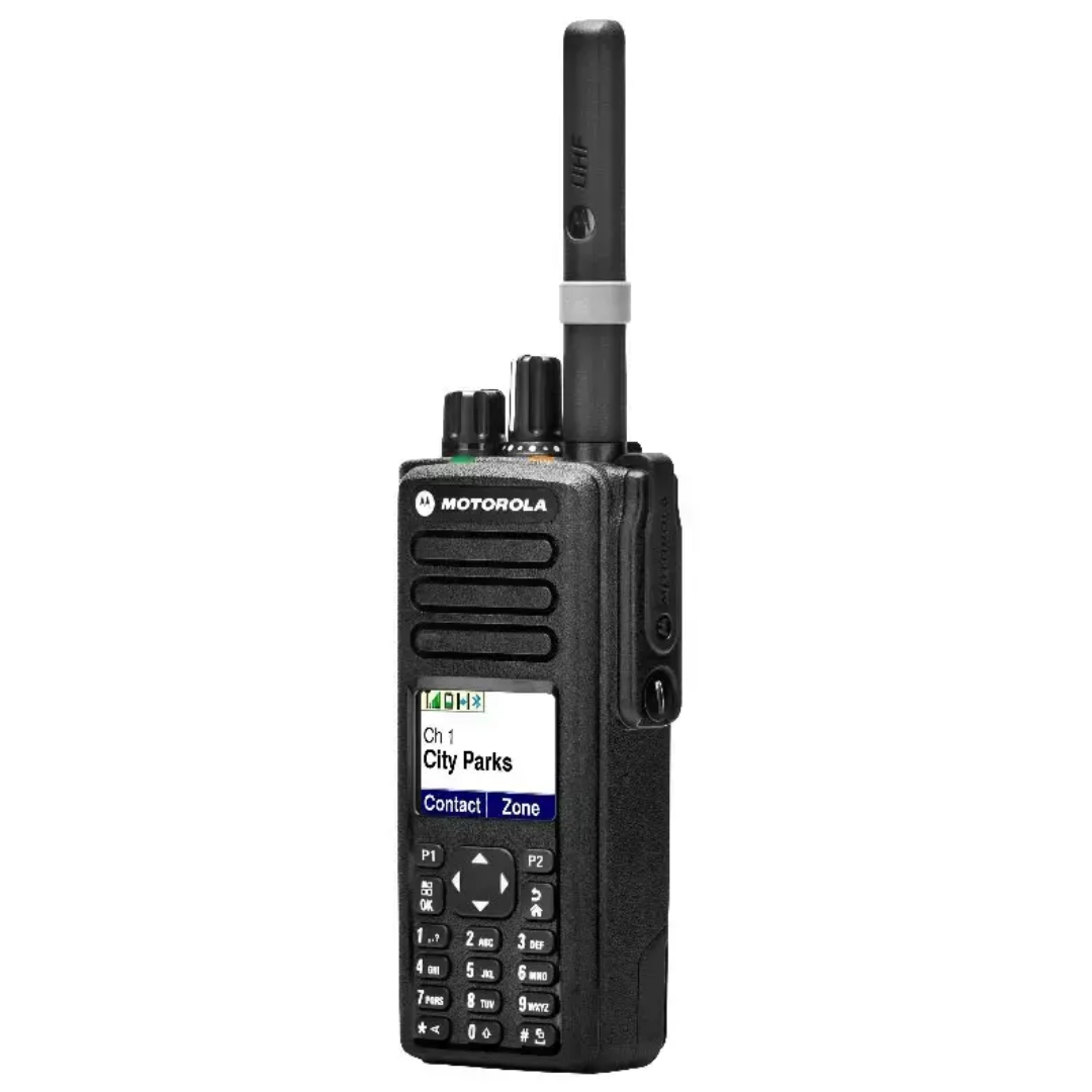 Рация Motorola DP4800e / Аналоговая, Цифровая / UHF / до 1000 каналов / Li-Ion 2450 мАч / AES-256, VOX