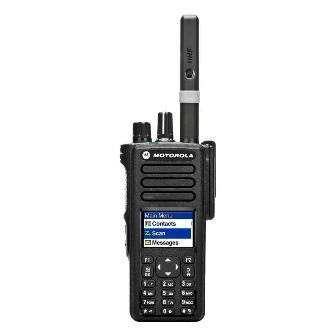 Рация Motorola DP4800e / Аналоговая, Цифровая / UHF / до 1000 каналов / Li-Ion 2450 мАч / AES-256, VOX