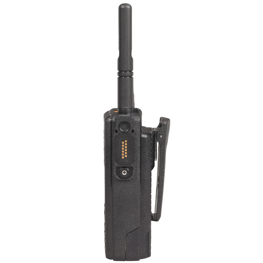 Рация Motorola DP4801e / Аналоговая, Цифровая / VHF / до 1000 каналов / Li-Ion 2450 мАч / AES-256, GPS, Bluetooth, VOX