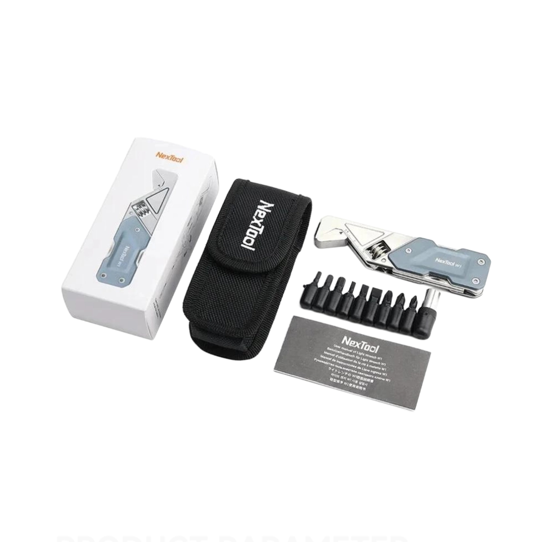 Nextool Light Wrench W1 NE20270 Мультитул с гаечным ключом и набором битов