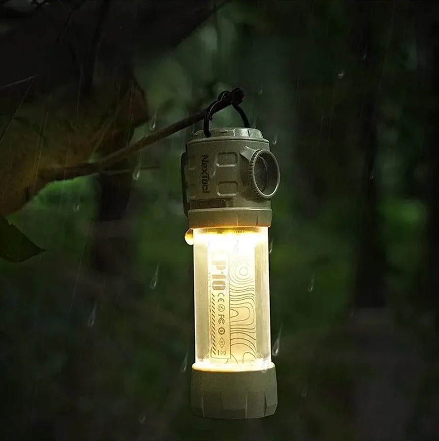 NexTool Starry Camping Lantern LP10 NE20331 Аккумуляторный кемпинговый фонарь 500 лм, USB-C, 2600 мАч, 30 час