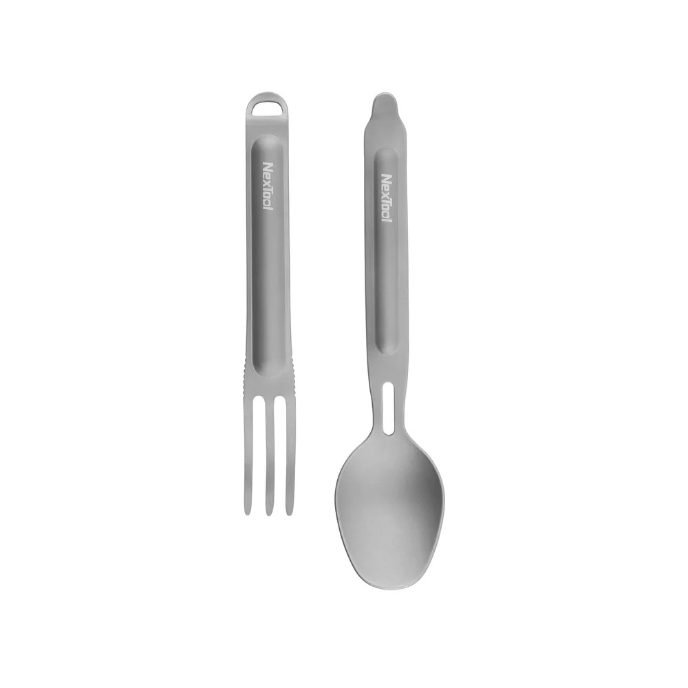 NexTool Titanium Tableware Set NE20132 Туристический набор ложка-вилка