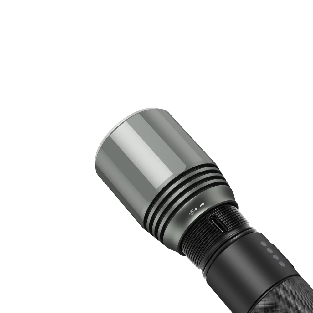 NexTool Flashlight High Lumens T10 NE20343 Тактический аккумуляторный фонарь 2000 лм, USB-C, IPX7