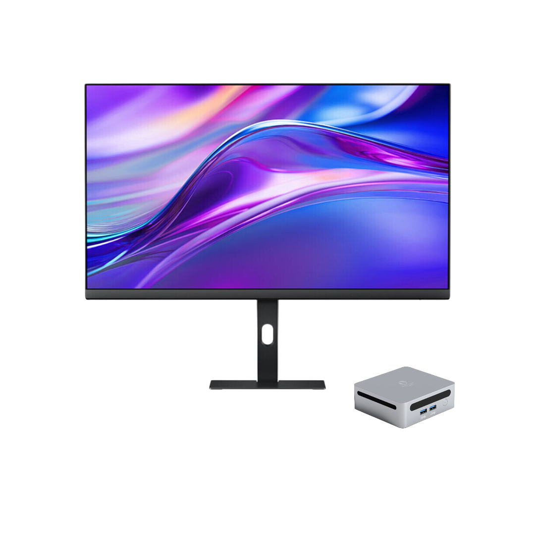 Комплект ПК GenMachine Ryzen 7 5825U / 16GB / 512GB + Монитор Redmi A27Q 27″ 2K 100 Гц