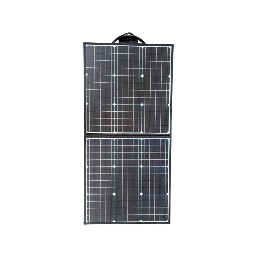 Монокристаллическая солнечная панель складная Flashfish 18В / 50 Вт -  быстрая зарядка телефона, планшета, ноутбука