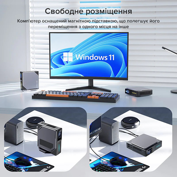Офісний Міні-Пк PicoBox Home на Intel N95 16 ГБ SSD 512 ГБ Windows 11 Pro