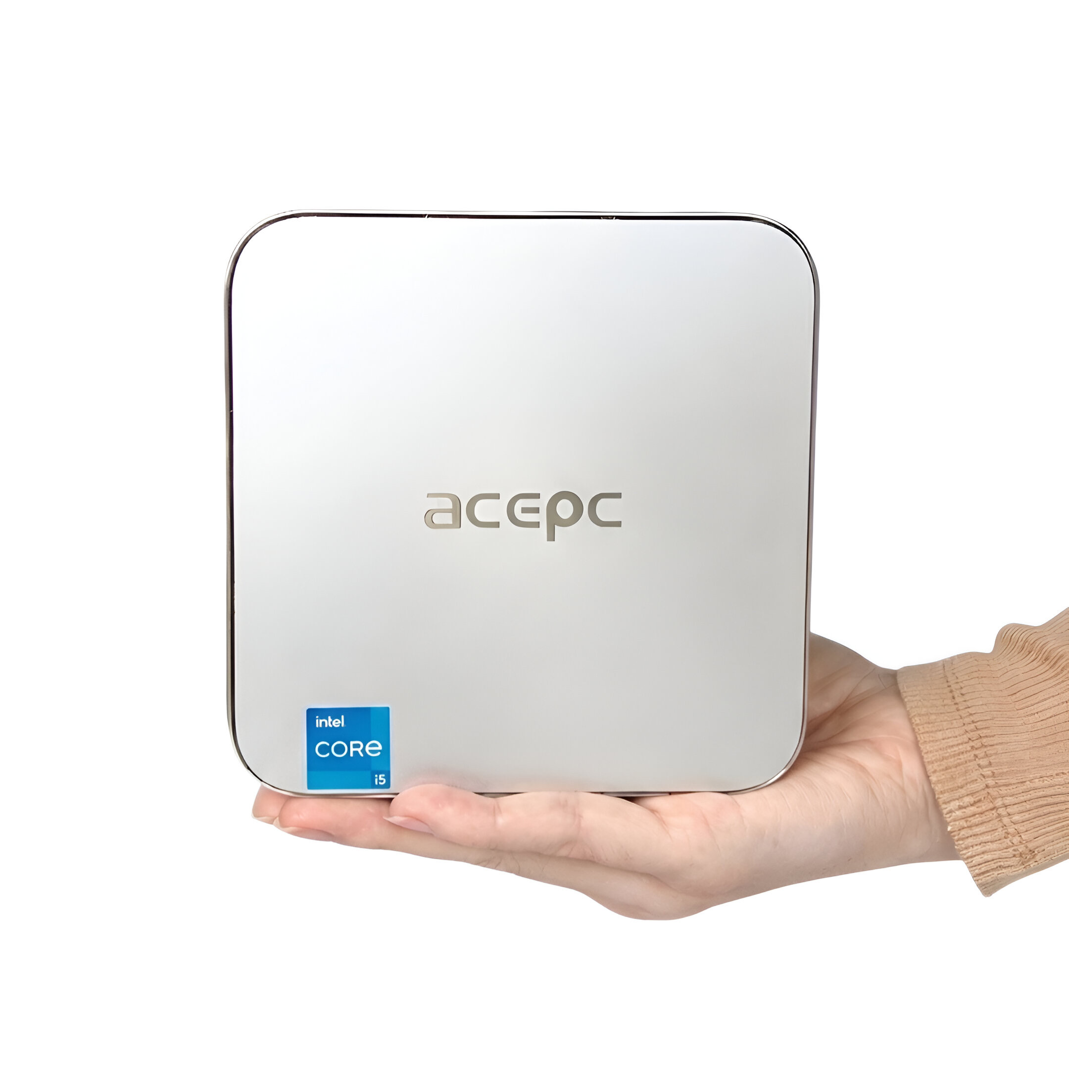 Мини-ПК Acepc PowerBox E3C / Intel i5 12450H / RAM 16GB / SSD512 GB / LAN / Wi-Fi / Bluetooth / Windows 11 Pro / Серый