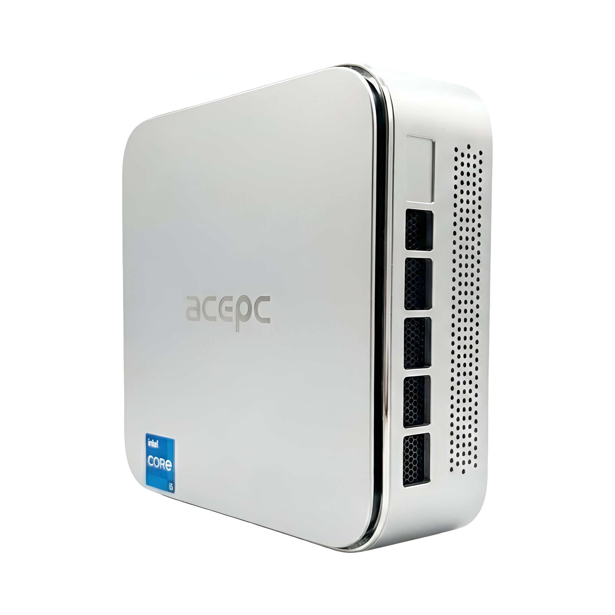 Мини-ПК Acepc PowerBox E3C / Intel i5 12450H / RAM 16GB / SSD512 GB / LAN / Wi-Fi / Bluetooth / Windows 11 Pro / Серый