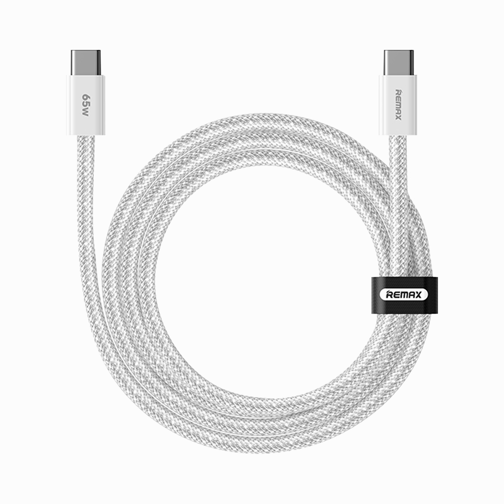 Зарядний пристрій 65 Вт Remax CA-20 (ACC65W) – GaN, 2×USB-C + USB-A, EU, білий