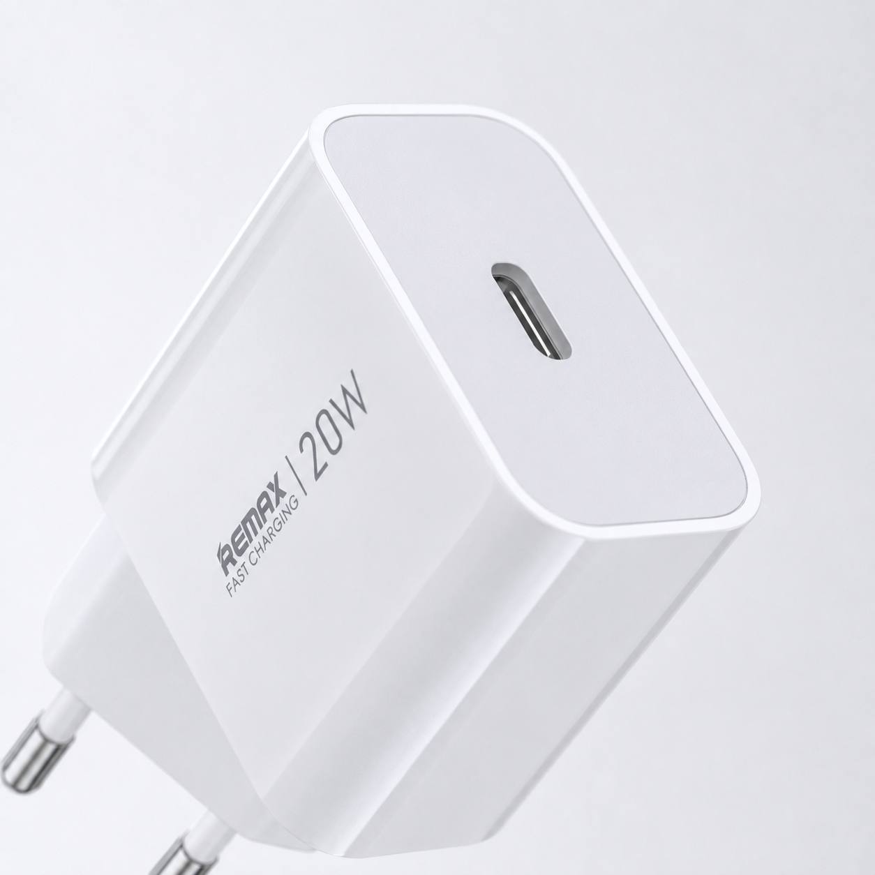 Зарядний пристрій 20 Вт Remax CA08 (C20W), USB-C, PD 3.0/QC 4.0, GaN, EU, білий