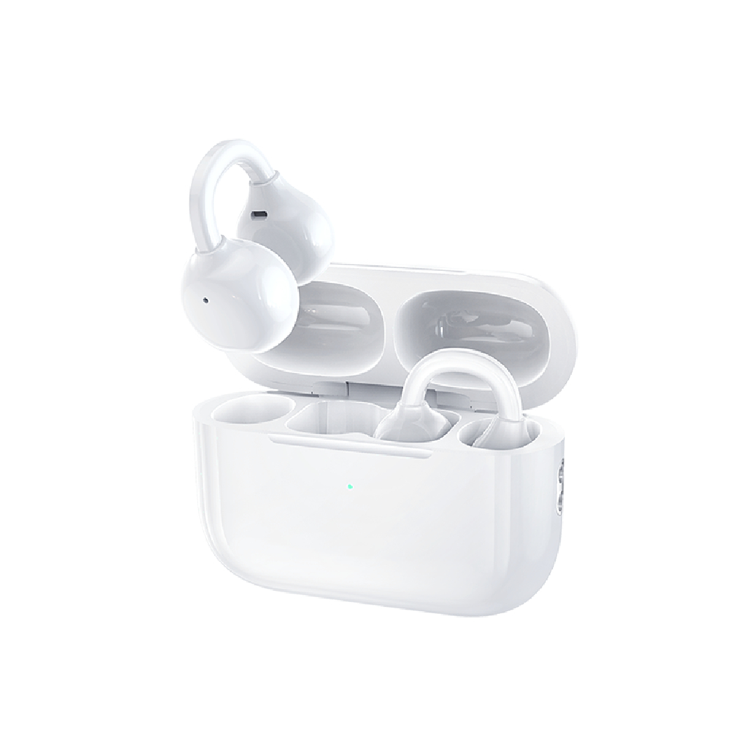 Наушники открыты TWS Remax OWS-20 – клипсовые, Bluetooth 6.0, до 4,5 часа, белые