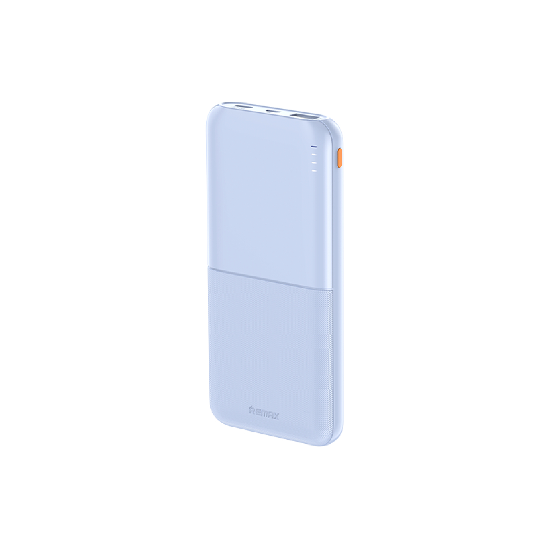 Павербанк Remax RPP-23 Lango II Series / 10000 мАг / 2.4A / USB-C + USB-A / LED-індикатор / Білий