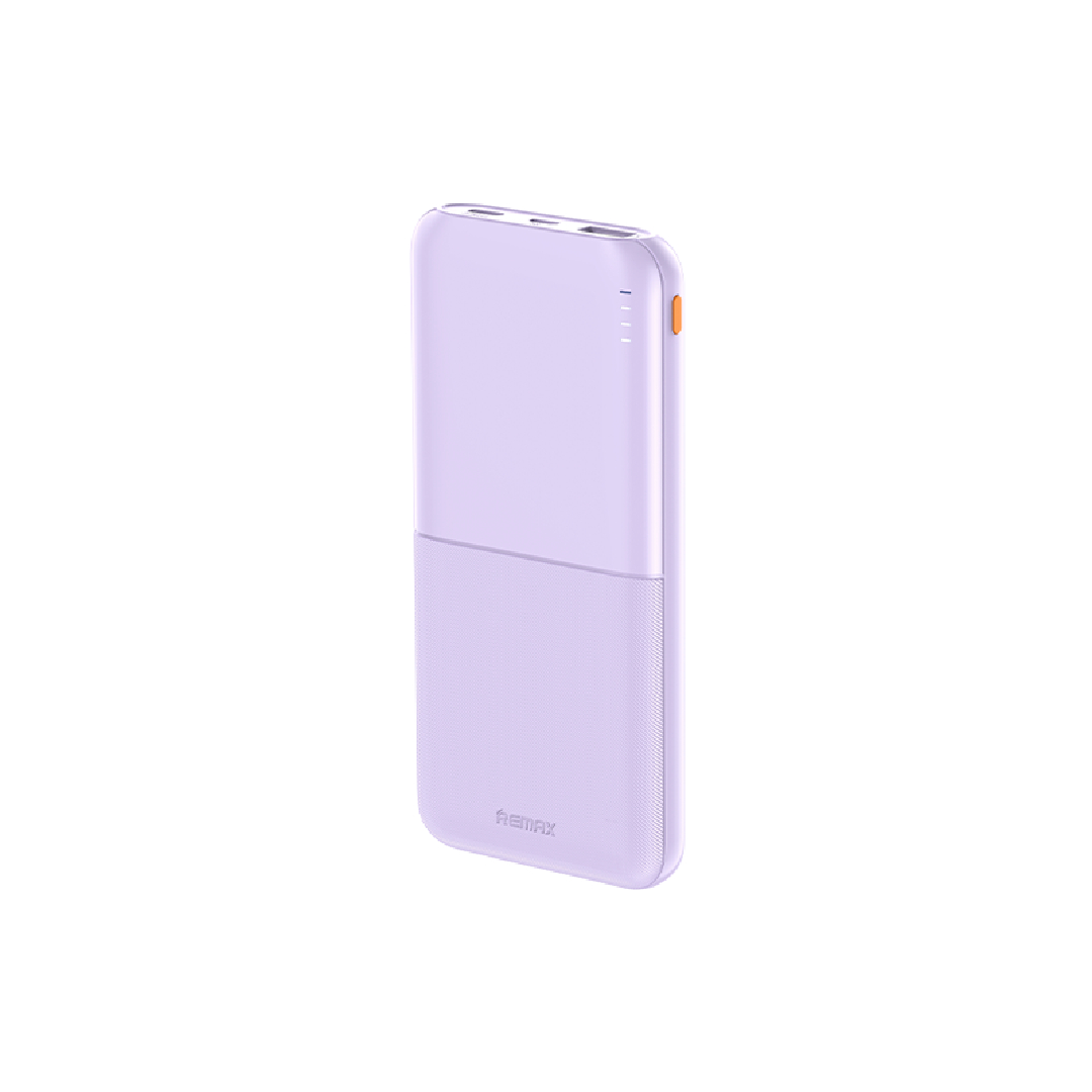 Павербанк Remax RPP-23 Lango II Series / 10000 мАг / 2.4A / USB-C + USB-A / LED-індикатор / Білий