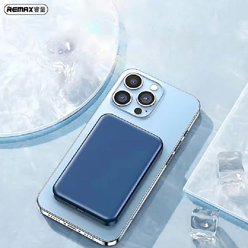 Павербанк Remax RPP-65 / 10000 мАг / до 20 Вт / USB-C + MagSafe / PD+QC / Білий