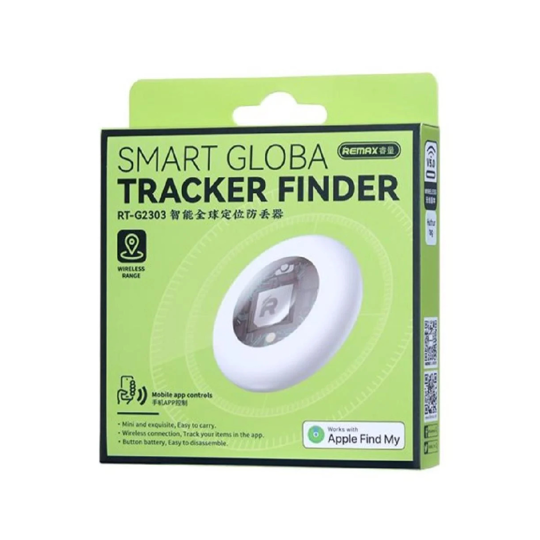 Bluetooth-трекер REMAX RT-G2303 для Apple Find My / пошук ключів і речей / IPX5 / Bluetooth 5.0 / до 12 місяців роботи