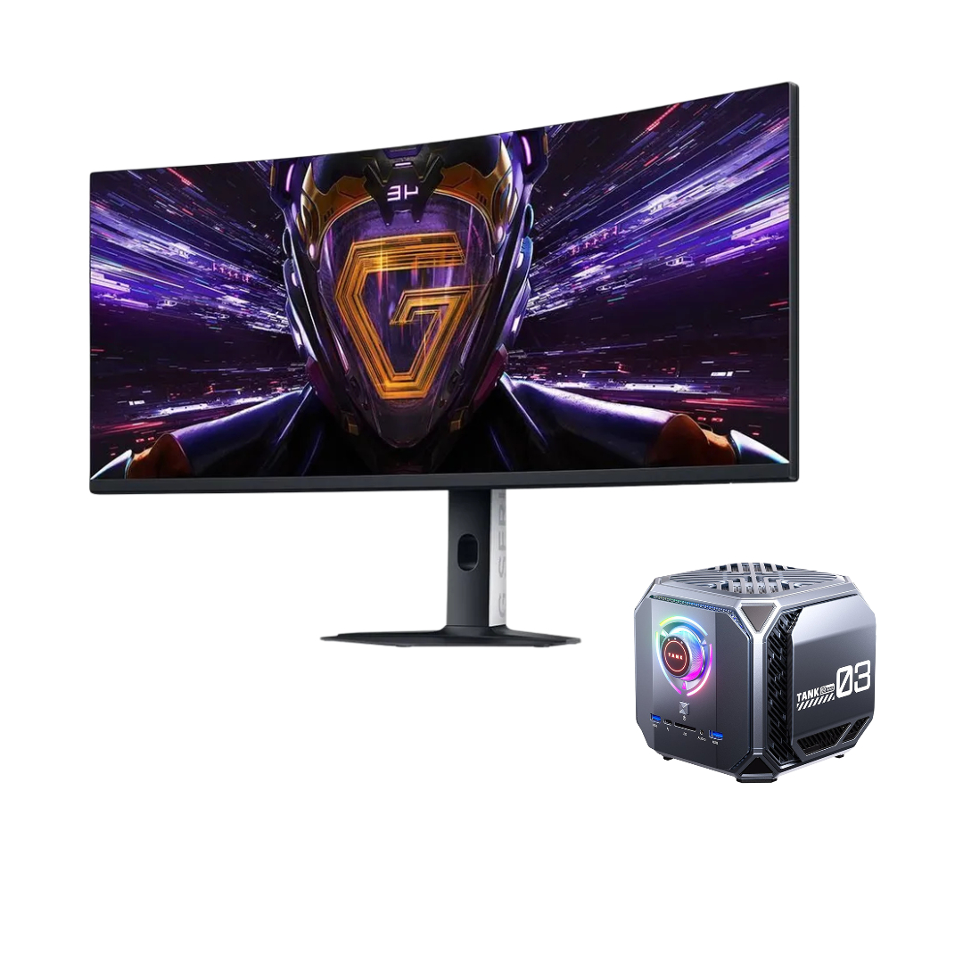 Игровой комплект ПК Acemagic Tank03/i9-12900H/32GB/1TB/RTX 4060 + Монитор Redmi G34WQ Ultra WQHD 180 Гц