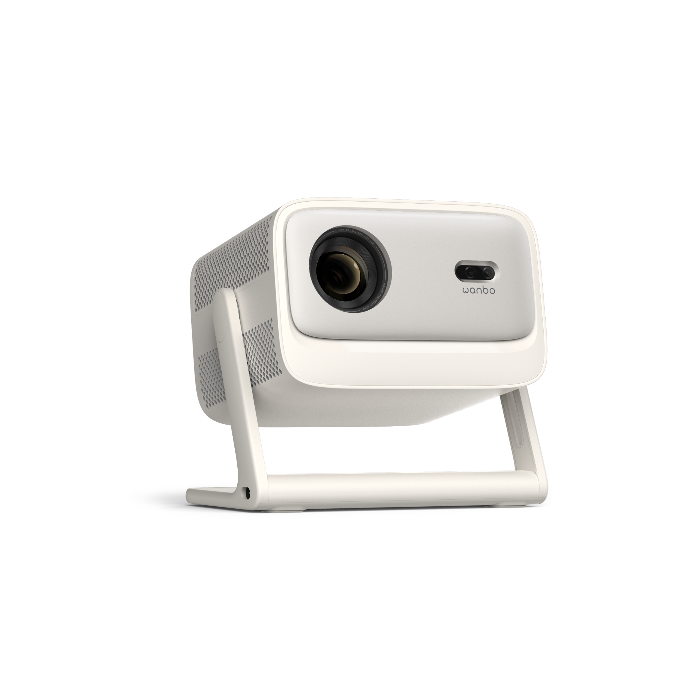Проектор з підставкою Wanbo Vali 1 Pro / 1920x1080p / 900 ANSI lm / Android 14, Google TV  / Wi-Fi / Bluetooth