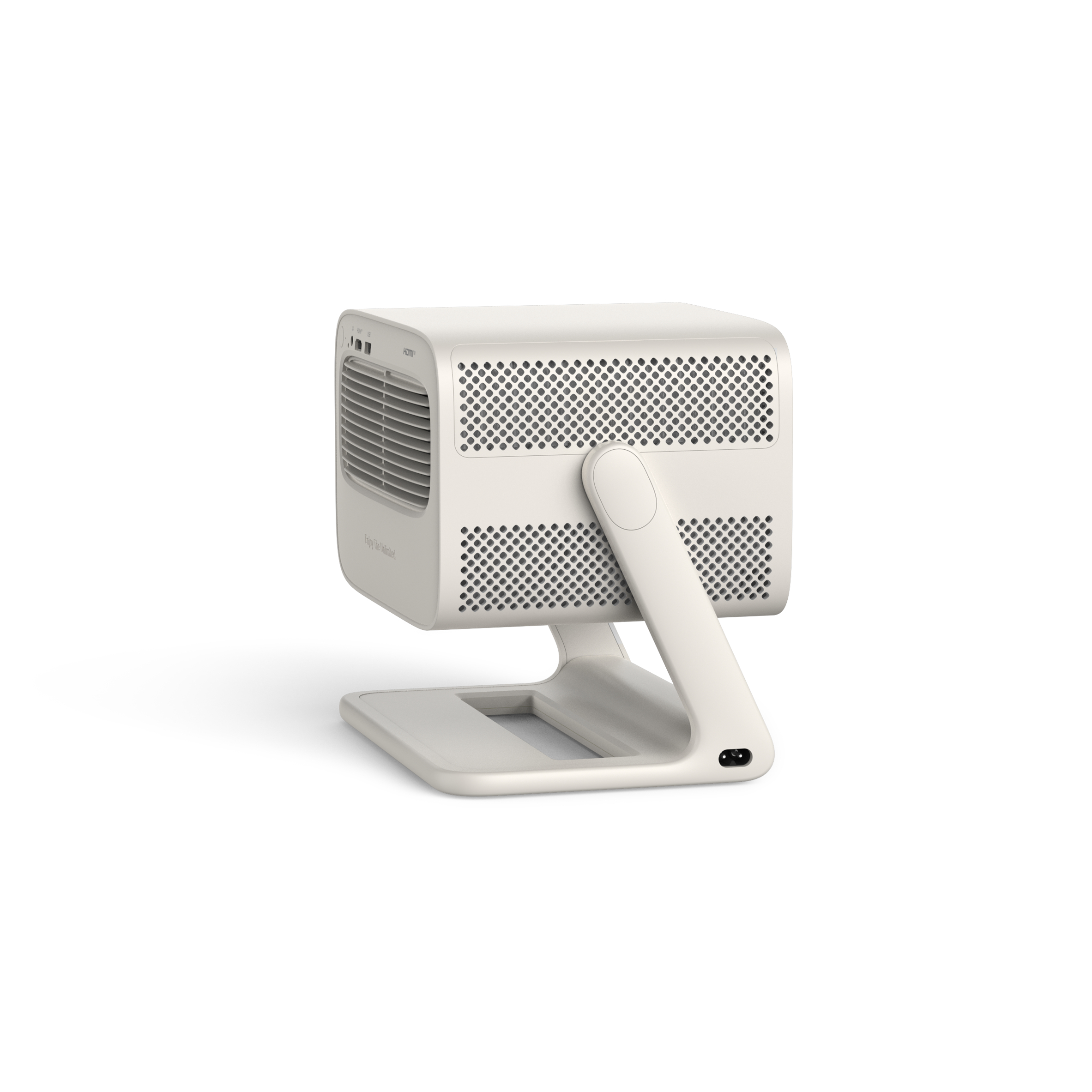 Проектор з підставкою Wanbo Vali 1 Pro / 1920x1080p / 900 ANSI lm / Android 14, Google TV  / Wi-Fi / Bluetooth