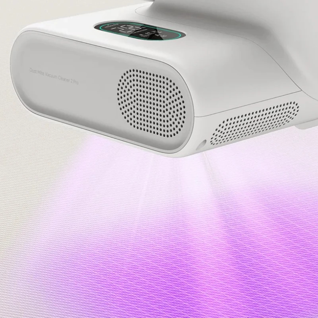 Пылесос Xiaomi Dust Mite Vacuum Cleaner 2 Pro для удаления пылевых клещей / Мощность 16 кПа / Горячий воздух 65°C / UV-стерилизация