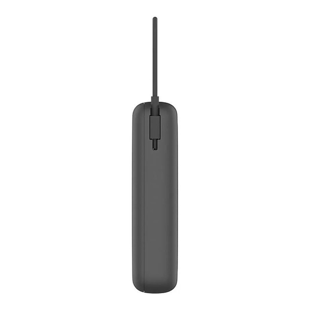 Павербанк Xiaomi Integrated Cable GL / 20000 мАг / до 22,5 Вт / USB-C + USB-A / PD+QC / З вбудованим кабелем / Темно-сірий